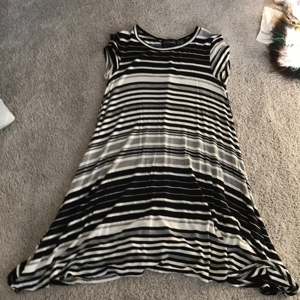 Cute striped maxi dress